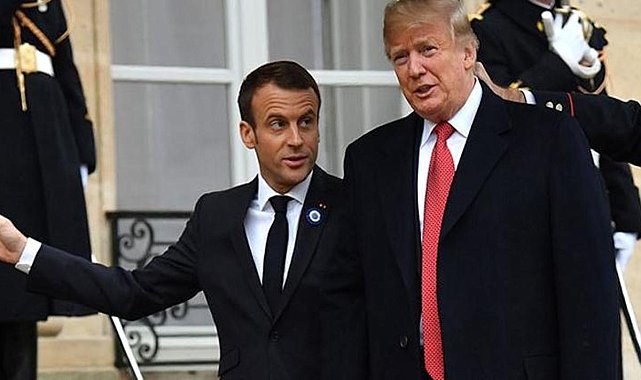 Trump ve Macron, Beyaz Saray'da bir araya geldi - Son Dakika Dünya Haberleri