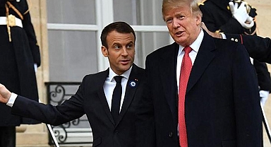 Trump ve Macron, Beyaz Saray'da bir araya geldi - Son Dakika Dünya Haberleri